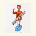 Gop with embossed clothes