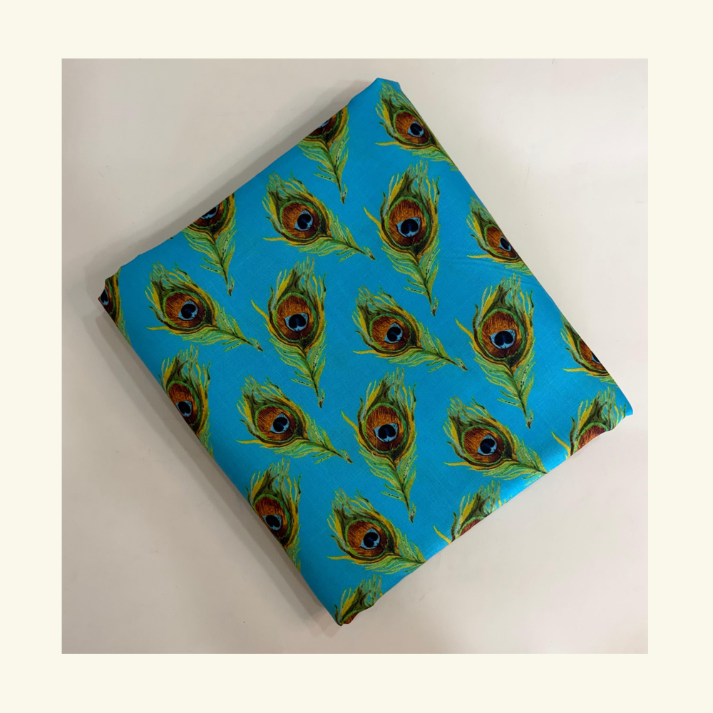 Morpankh Skub Cotton Fabric