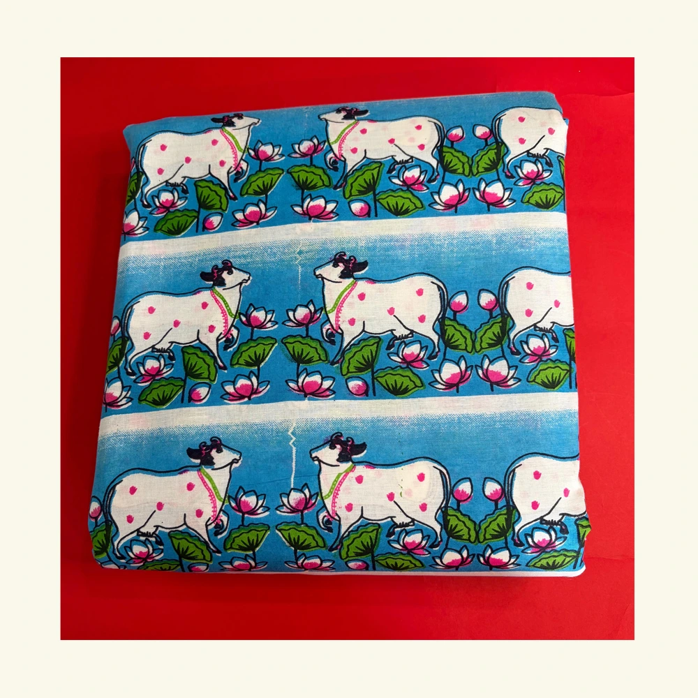 Gaii Print Camric Cotton Fabric