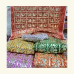 Gota Patti Work On Satin Fabric - 250 pm