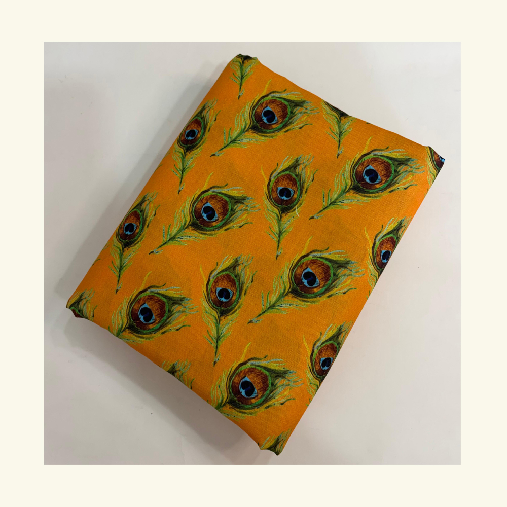 Morpankh Skub Cotton Fabric