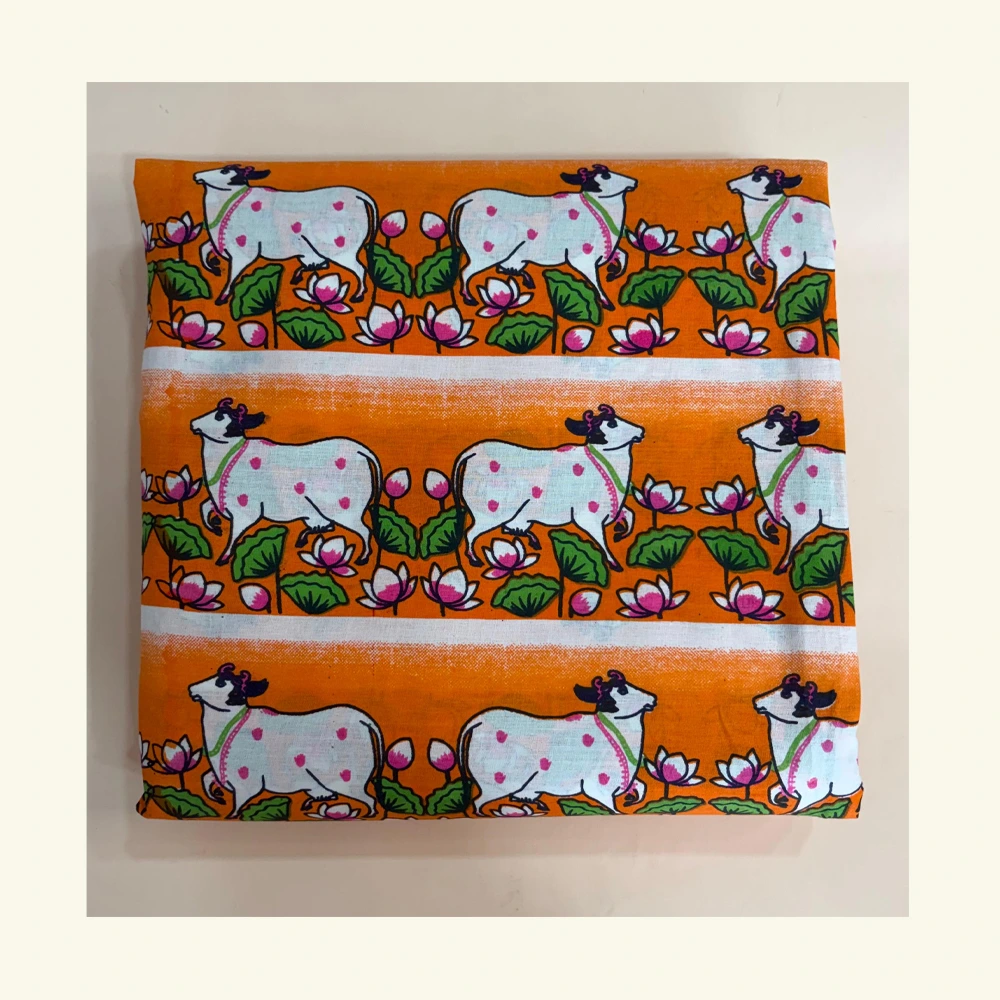 Gaii Print Camric Cotton Fabric