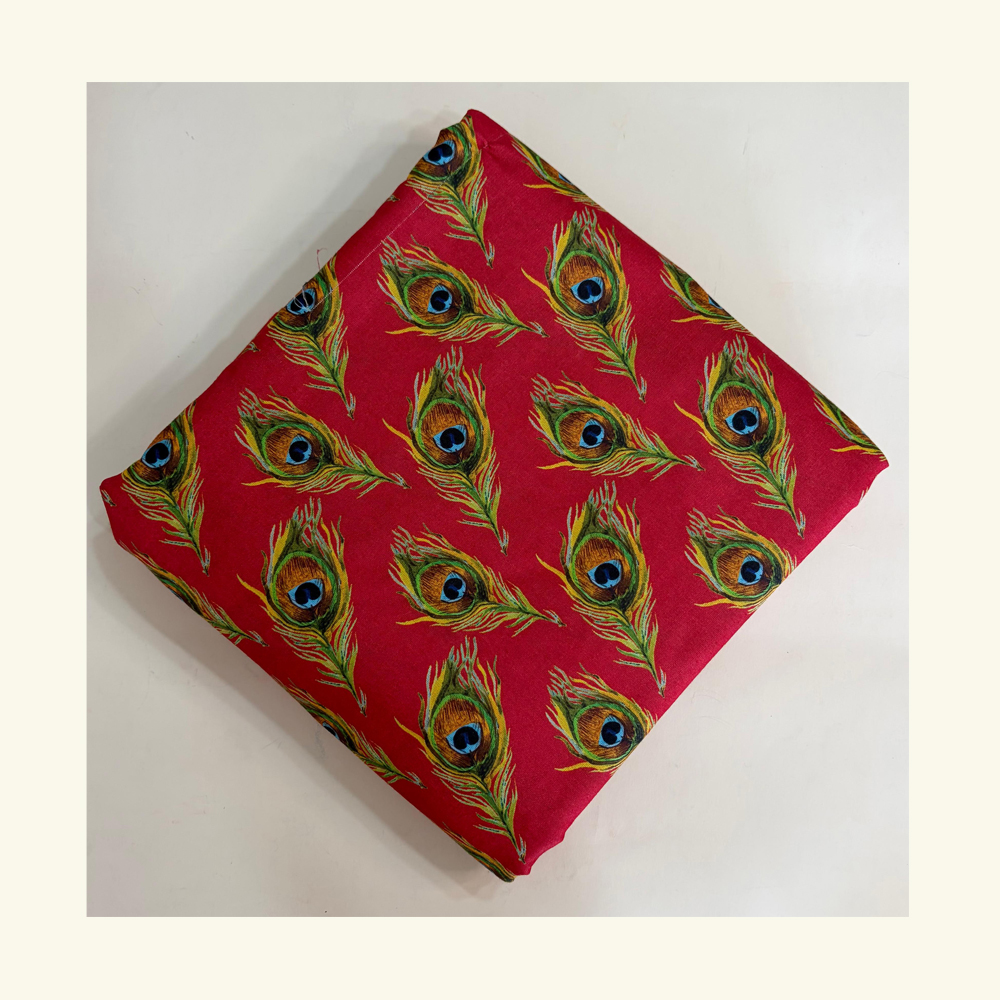 Morpankh Skub Cotton Fabric