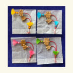 Resham And Chandan Chandrika With Big Lotus