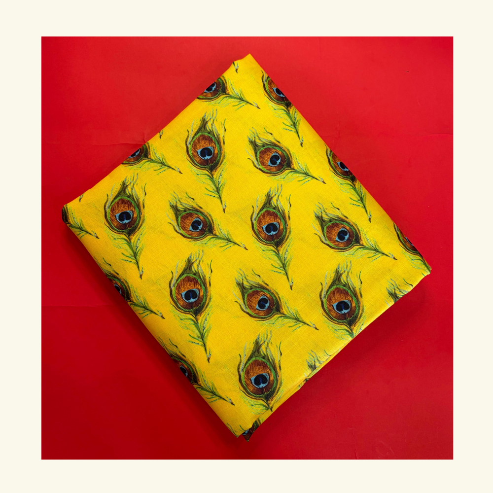 Morpankh Skub Cotton Fabric