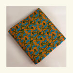 Kamal Talai Print Slub Cotton Fabric