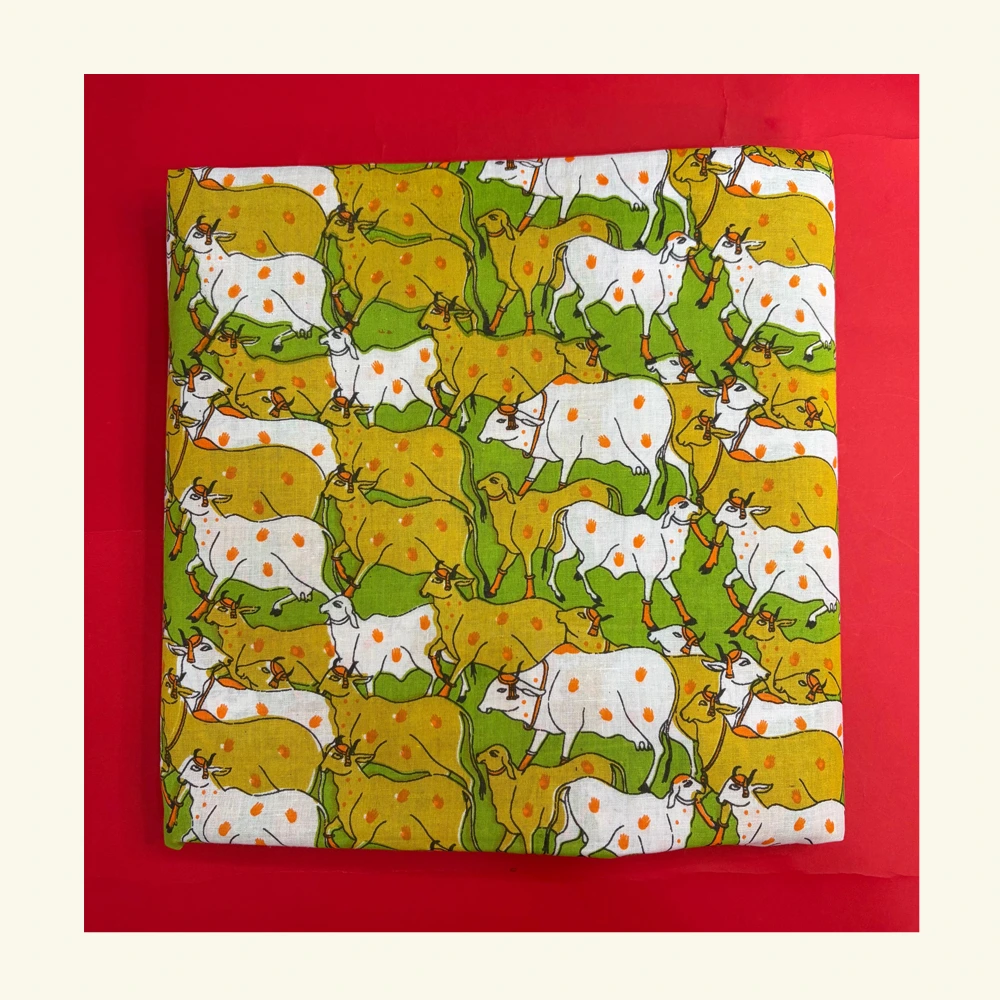 Gaii Print Camric Cotton Fabric