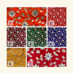 Velvet Flower Jaal Fabric