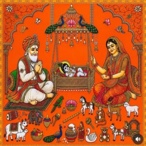 Janmashtami Special – Nand Mahotsav Pichwai - Pichwai Collection