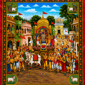 Rathyatra Pichwai - Pichwai Collection
